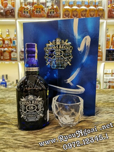 Rượu Chivas 18YO Blue Hộp Quà 2020