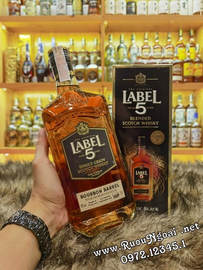Rượu Label 5 Bourbon Barrel