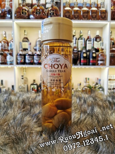 Rượu Mơ Choya Single Year