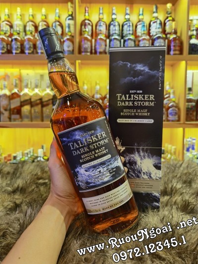 Rượu Talisker Dark Storm 1000ml