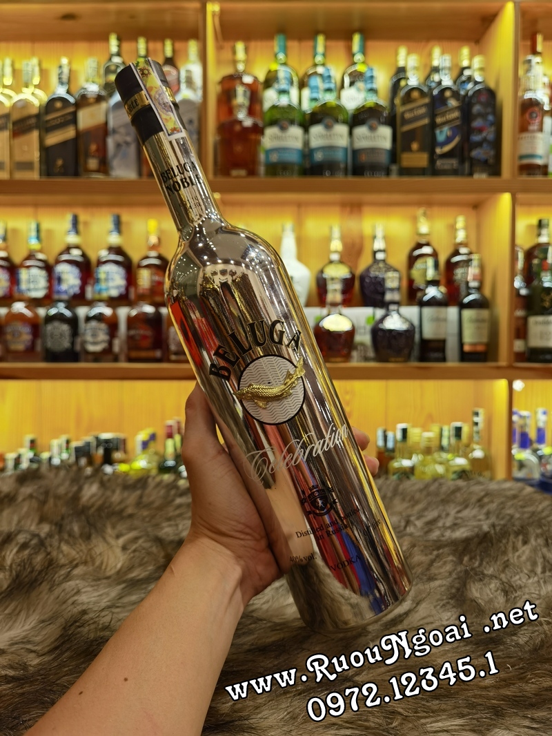 Rượu Vodka Beluga Celebration 1